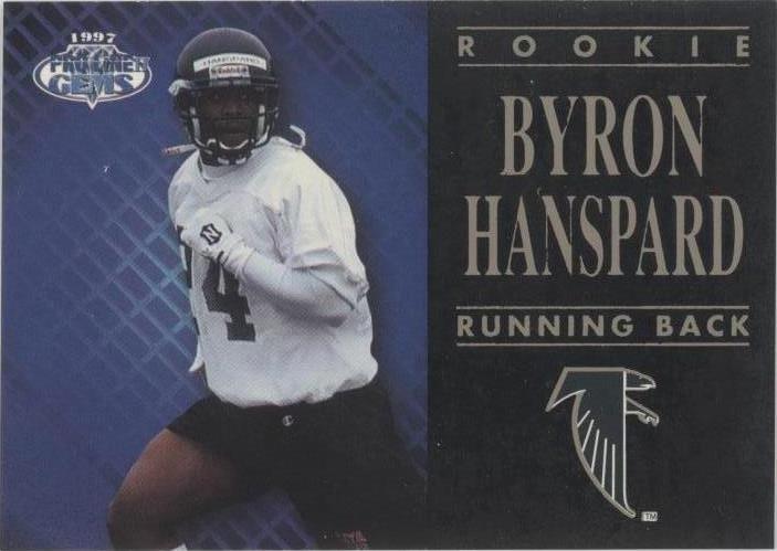1997 Pro Line Gems Byron Hanspard #91