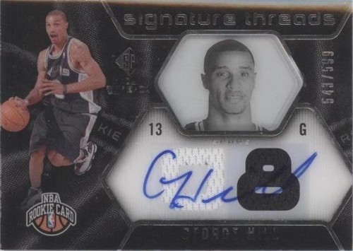 2008-09 SP Rookie Threads - George Hill #84