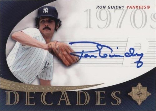 2005 Ultimate Signature Edition - Ron Guidry #SD-RG