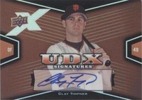 2008 Upper Deck X - Clay Timpner #TI