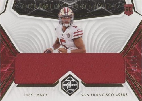 2021 Panini Limited Trey Lance #UP-TRL