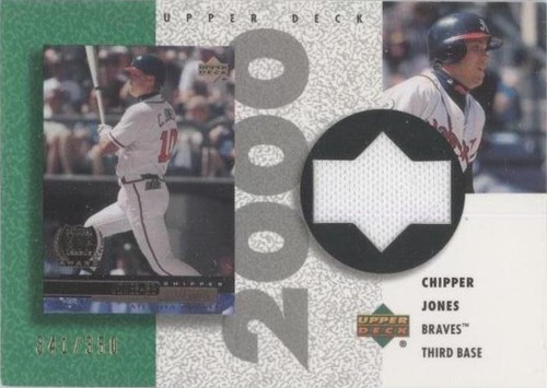 2002 Upper Deck Authentics - Chipper Jones #R-CJ