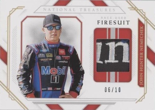 2021 Panini National Treasures - John Hunter Nemechek #RU-JN
