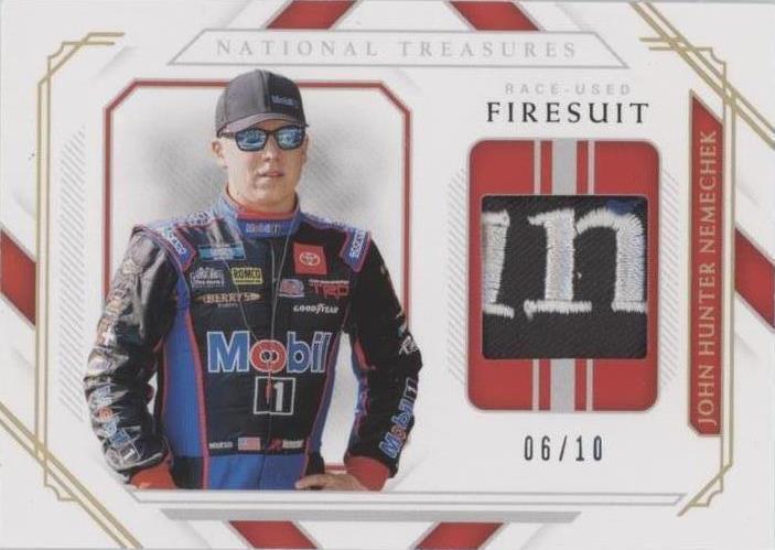 2021 Panini National Treasures - John Hunter Nemechek #RU-JN