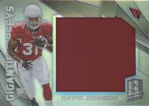 2015 Panini Spectra David Johnson #GJ-DAJ