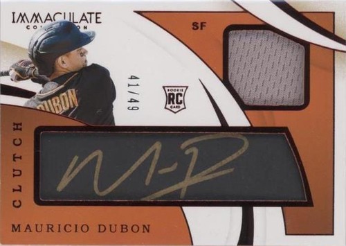 2020 Panini Immaculate Collection - Mauricio Dubon #CR-MD