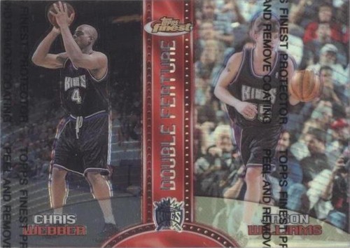 1999-00 Topps Finest - Chris Webber/Jason Williams #DF8