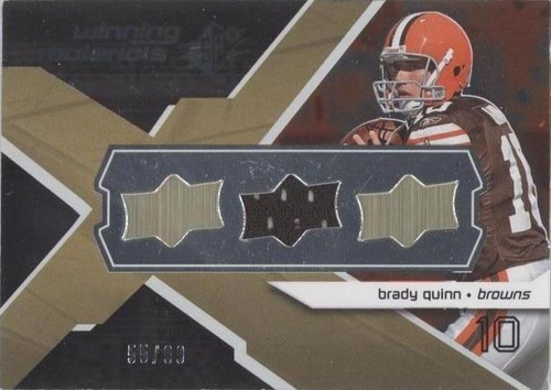 2008 SPx Brady Quinn #WM-BQ