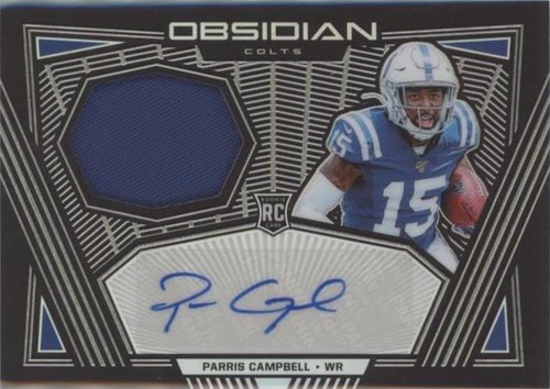 2019 Panini Obsidian Parris Campbell #RJA-PCA