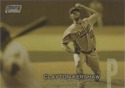 2018 Topps Stadium Club - Clayton Kershaw #SCC-276