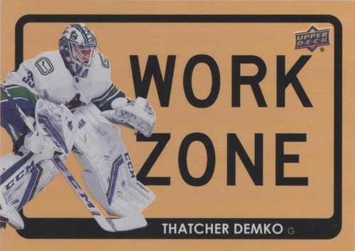 2021-22 Upper Deck Series 1 - Thatcher Demko #WZ-43