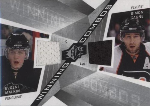 2008-09 SPx - Evgeni Malkin Simon Gagne #WC-MG