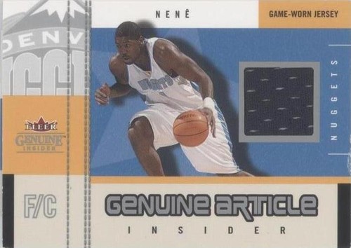 2003-04 Fleer Genuine Insider - Nene #GA-N