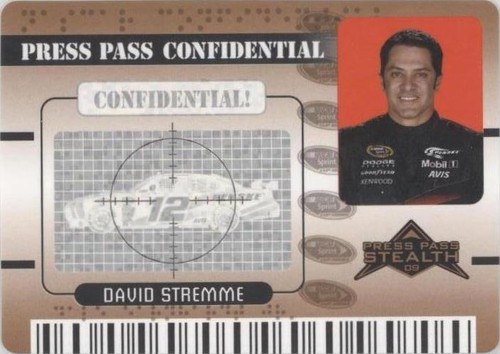 2009 Press Pass Stealth - David Stremme #PC 23