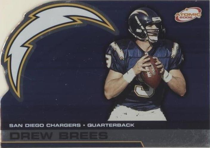 2002 Pacific Atomic Drew Brees #82