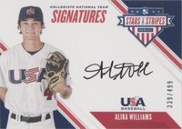 2020 Panini USA Baseball Stars & Stripes - Alika Williams #CNT AW