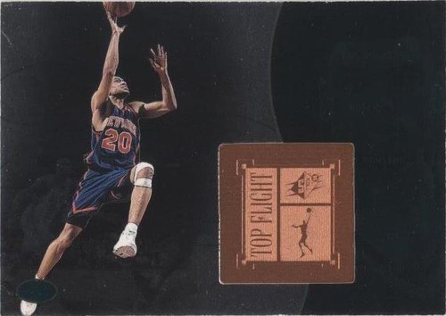 1998-99 SPx Finite - Allan Houston #192