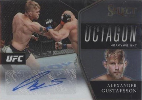 2021 Panini Select UFC - Alexander Gustafsson #OA-AGF