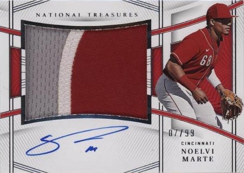 2023 Panini National Treasures - Noelvi Marte #140