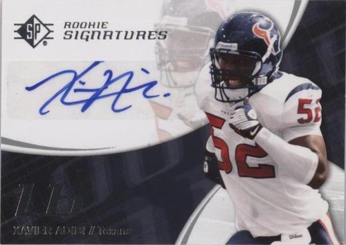 2008 SP Authentic Xavier Adibi #160