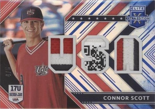 2018 Panini Elite Extra Edition - Connor Scott #USAM-CS