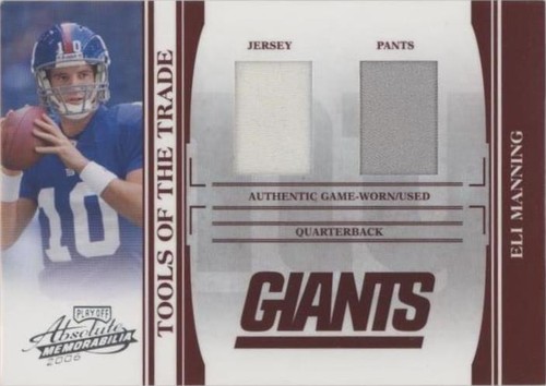 2006 Playoff Absolute Memorabilia Eli Manning #TOT-56