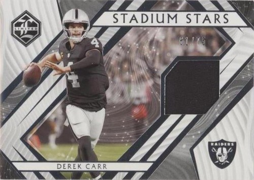 2021 Panini Limited Derek Carr #SS-DC