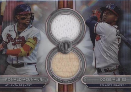 2024 Topps Tribute - Ozzie Albies Ronald Acuña Jr. #DR2-AA
