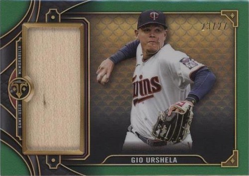 2022 Topps Triple Threads - Gio Urshela #SJR2-GU