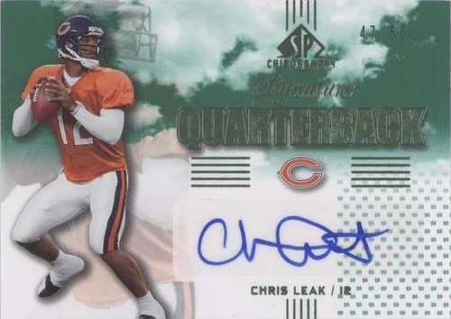 2007 SP Chirography Chris Leak #SQ-CL