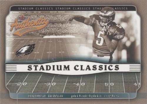 2002 Fleer Authentix Donovan McNabb #1 SC