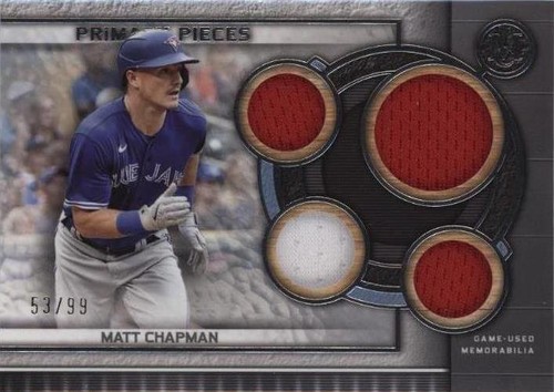 2023 Topps Museum Collection - Matt Chapman #SPPPQR-MCH