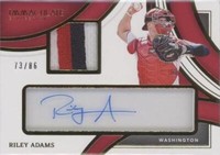 2022 Panini Immaculate Collection - Riley Adams #ICP-RA