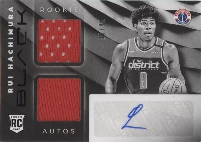 2019-20 Panini Black - Rui Hachimura #RVM-RH