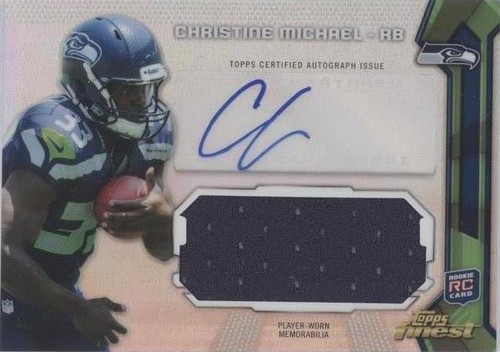 2013 Topps Finest Christine Michael #AJR-CM
