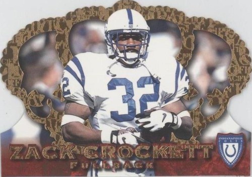 1996 Pacific Crown Royale Zack Crockett #CR-103