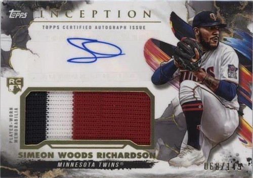 2023 Topps Inception - Simeon Woods Richardson #IAP-SWR