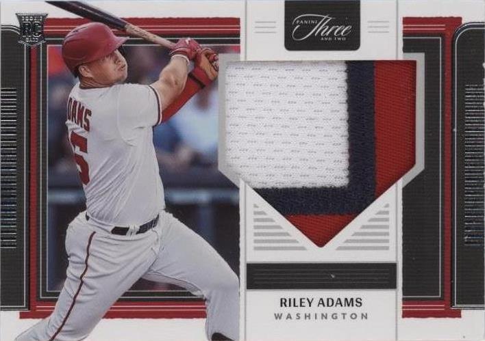 2022 Panini Three and Two - Riley Adams #RJ-RA