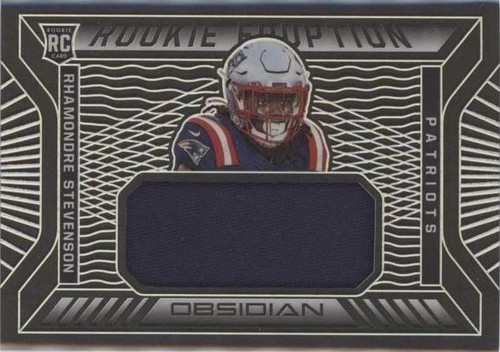 2021 Panini Obsidian Rhamondre Stevenson #RE-RS
