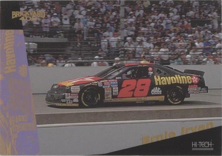 1995 Hi-Tech Brickyard 400 - Ernie Irvan #16