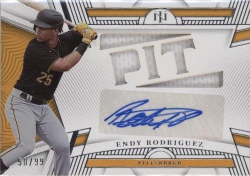 2023 Panini National Treasures - Endy Rodriguez #DMS-ER