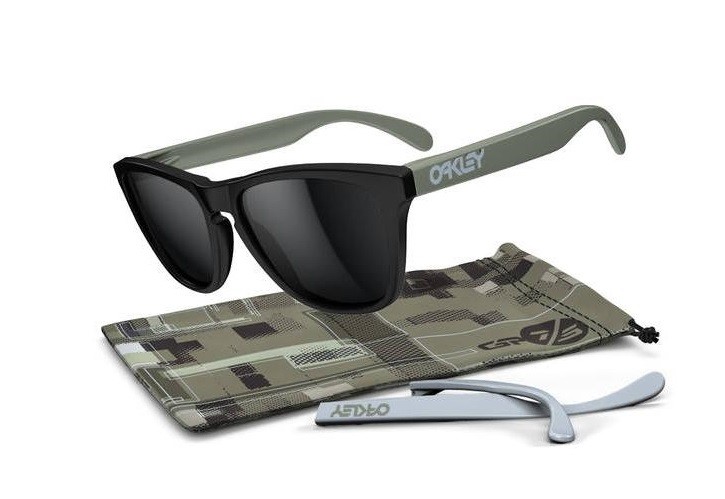 小物 OAKLEY FROGSKINS Matte Olive Black NEW Oakley Limited Edition GP75 Frogskins - Matte Black
