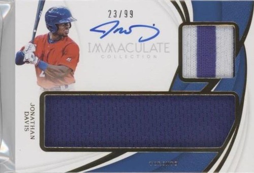 2019 Panini Immaculate Collection - Jonathan Davis #D-JD