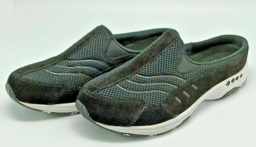 Easy Spirit ESTRAVELTIME BLK WHT Women s Shoes size 9 M