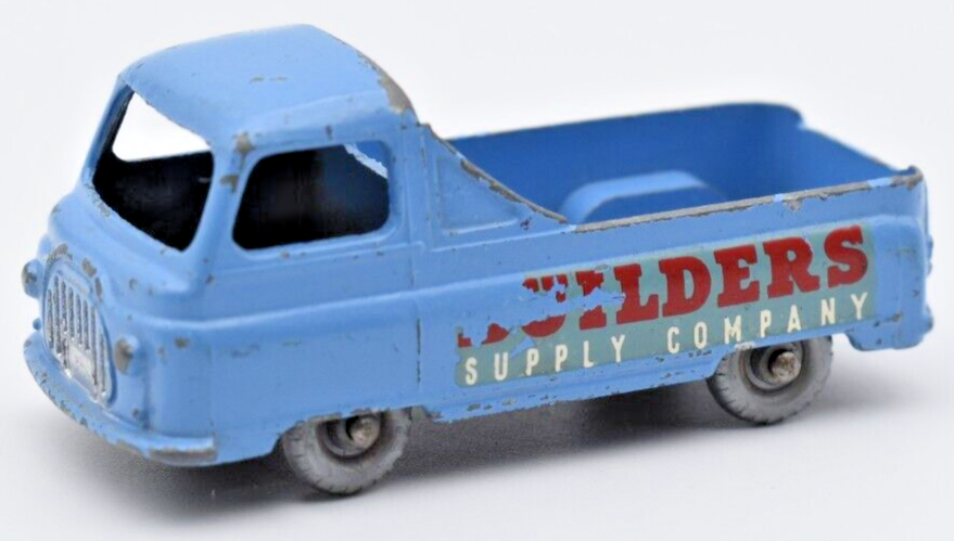 MATCHBOX No.60 MORRIS J2 PICK-UP ※silver Matchbox 60a, Morris J2 PickUp Builders Supply Co - Free