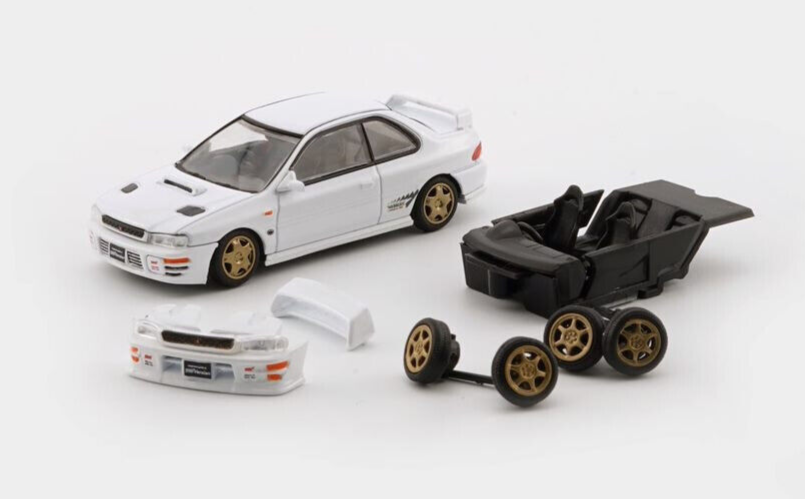 BM Creations Subaru Impreza WRX Type-R 3-6 Gen - White - LHD