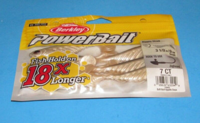 Berkley PowerBait Power Bait ~ Ripple Shad JigHead SMELT~ PBBRS3.5-SMLT  7 Count