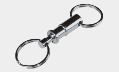 Hillman Valet KEY RING 1'' Diameter Metal Multi-functional Durable 1 pk 701709