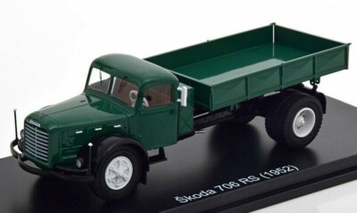 PREMIUM CLASSIXXS, SKODA 706 RS Kipper 1952 Grün, 1/43, PRX47130