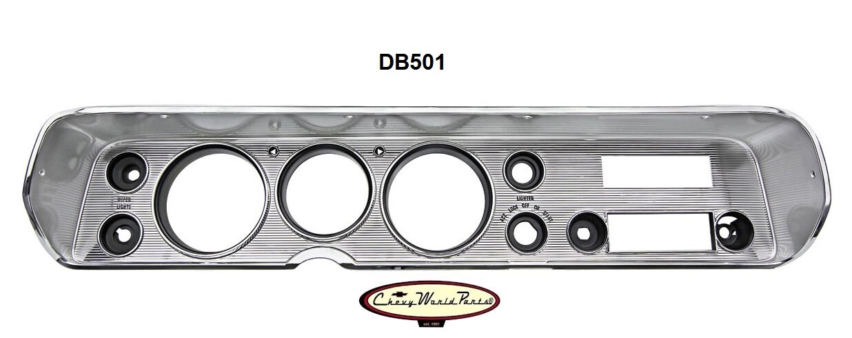64 Chevrolet El Camino Chevelle ダッシュベゼル 1964 64 CHEVELLE MALIBU EL CAMINO INSTRUMENT DASH BEZEL WITH